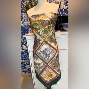 Salvatore Ferragamo Vintage Silk Scarf